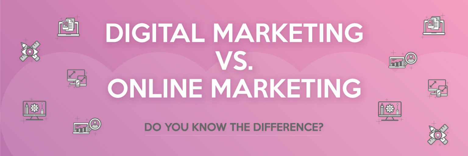 Digital Marketing Vs. Online Marketing • Comvert Marketing